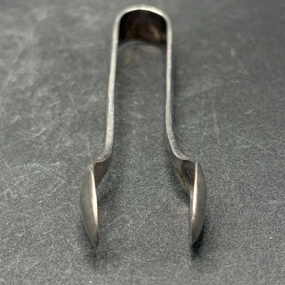 Vintage Trademarked English Silver Plate Sugar Tongs Sugar Cube Server Tableware